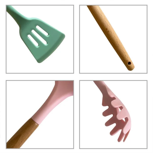 12pcs Silicone Kitchen Utensil Set
