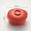 my-11134207-7rasm-m8pr7nrar0y655.webp Random BEST4U Classic Striped Plastic Bowl 1L L19.2cm W19.2cm H10cm