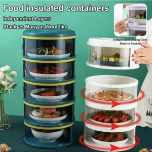 Random Stackable Insulated Food Cover