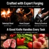 9 in 1 Stainless Steel Knife Set