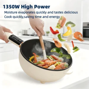 4L 1500W Multifunctional Electric Cooker