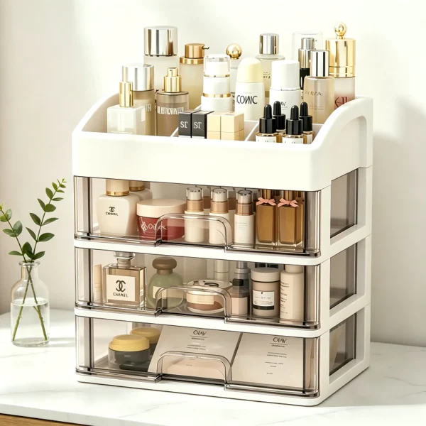 3 Layer Cosmetic Storage Drawer