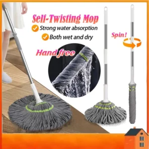 Self Twisting Spin Mop