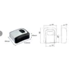 sg-11134201-7repr-m8ejrsstk6g988.webp Outdoor Key Safe Box with Combination Lock L11.4cm W9.4cm H4cm