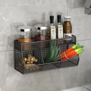 3 Tray 2 Tier Onion Garlic Shelf