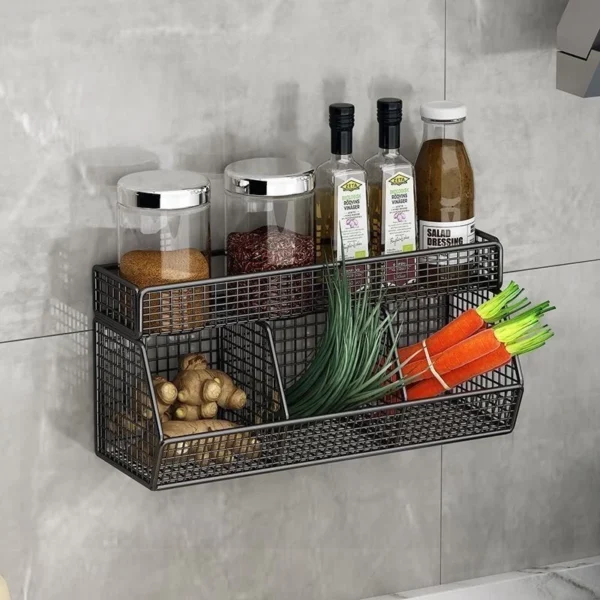 3 Tray 2 Tier Onion Garlic Shelf