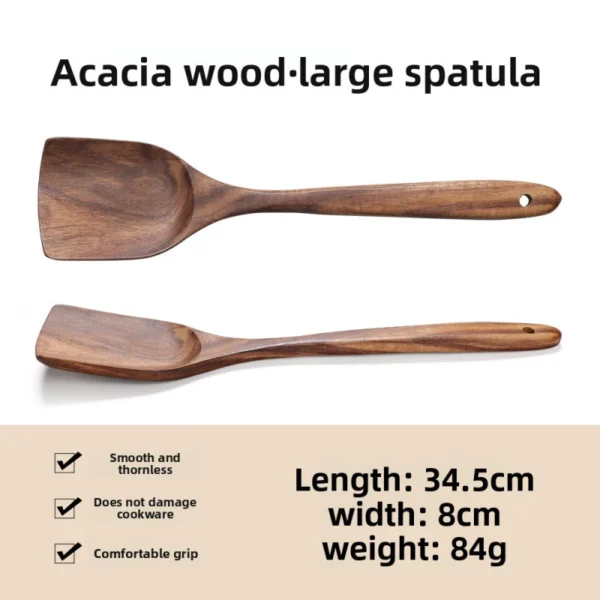 sg-11134201-820nr-mo3t792kt98i26.webp Teak Wood Kitchen Spatula Set L34.5cm W8cm