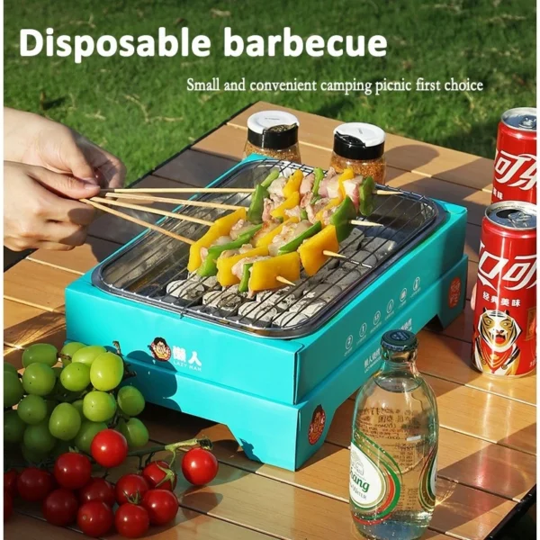 sg-11134201-8261t-mlk62i9og6bp91.webp Disposable Portable Charcoal Grill L32cm W22cm H5cm