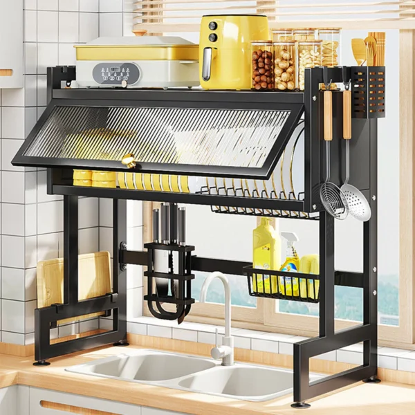Anti Slip Dish Drainer Sink Rack