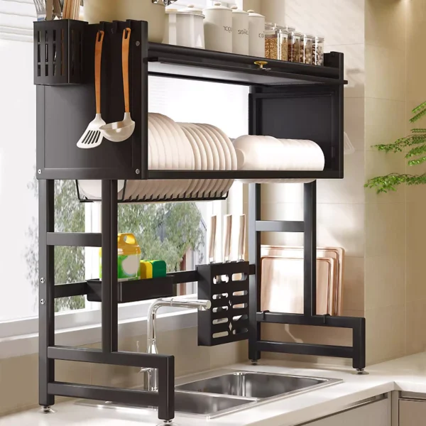 Anti Slip Dish Drainer Sink Rack