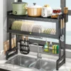 Anti Slip Dish Drainer Sink Rack